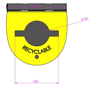 Corbeille mono-flux ou bi-flux Rubis_2