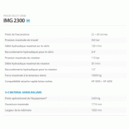 Pinces de tri multi grab IMG 2300H - Indeco Ind. Spa - Pour démolition et manutention_2