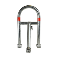 Barrière individuelle de parking SPM4+ - Acier gris galvanisé avec serrure intégrée - Gamme PRO_2