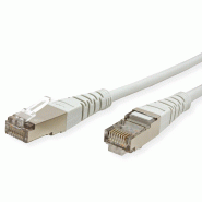 Cordon ROLINE Cat.5e (Classe D) S/FTP AWG26, gris, 7 m_2