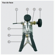 Pompes hydrauliques à main CPP700-H et CPP1000-H - Génération de pression jusqu'à 1000 bar - Poids léger 1,9 kg_2