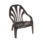 Fauteuil bas en résine Boléro - Stamp - Usage extérieur - Empilable par 12_2