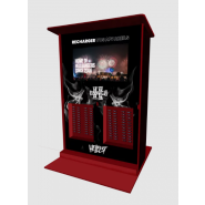 Station de batterie externe outdoor avec 48 batteries portatives en libre-service - Nomade 100_2