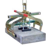 Pince de levage à bloc - AG_TSZ - capacité 600 kg - ouverture 50 à 600 mm - mâchoires en caoutchouc robustes_2