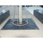Grille d'arbre fonte type radial_2