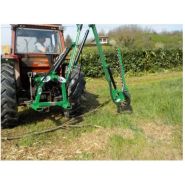 Outil de taille des haies pour petits tracteurs avec protections CE