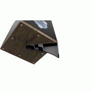 Inverseur de polarité géomagnétique pour assainissement des murs