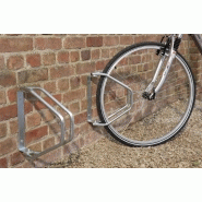 MOTTEZ - Range vélo mural pivotant à 180° - Compatible pneus jusqu'à 50 mm - B049Q_2