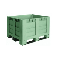 Caisse-palette en polyéthylène haute densité, avec options palonnier et roulettes - 470 L ou 610 L_2