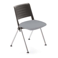 Chaise empilable de bureau - SMASH XTREME - vendue par 4 - neuf - piètement en acier - système d'accrochage_2