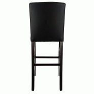 Chaise haute de restaurant Seville - NOIR_2