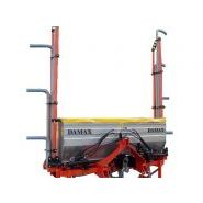 Distributeur d'engrais à châssis pliable - Damax SRL - trémie 900L avec repliement hydraulique et options personnalisables_2