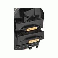 Four à pommes de terre à gaz 2 tiroirs - H 950 mm_2