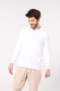 T-shirt col rond manches longues homme - Kariban - Réf: K3016 - 97% coton / 3% élasthanne_2
