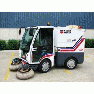 Équipement de nettoyage de voirie Dulevo 850 Mini avec grande capacité