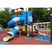 Structure de jeu Modus XL JR306 - Grandes structures colorées en métal et PE-LD, conformes EN1176-1:2017_2