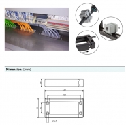 Passages pour câbles avec connecteurs - DES 16 - cadre divisible pour câbles de 2 à 34mm_2
