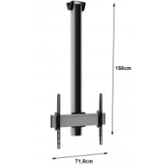 Écran vitrine suspendu 75