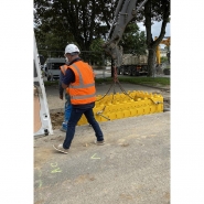 Kit de blindage réutilisable et recyclable pour sécurisation de fouilles