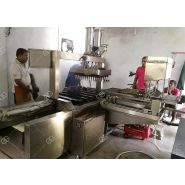 Machine automatique Gelgoog certifiée CE pour cônes de gaufres