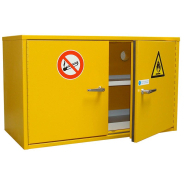 Armoire de sécurité pour produits inflammables - modèles bas, comptoir et hauts avec 1 ou 2 portes_2