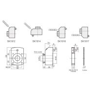 SK19 - Indicateur de position numérique Sankq - Arbre creux max Ø 20 mm - Compteur 5 chiffres et lecture fine_2