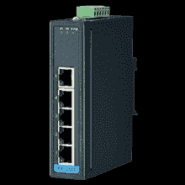 Switch rail DIN industriel 5 ports Ethernet 10/100 Mbps - boîtier métallique IP30 - alimentation redondante - Référence: EKI-2525-BE_2