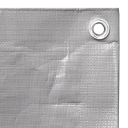 Vidaxl bâche 260 g/m² 6x12 m gris pehd 151509_2