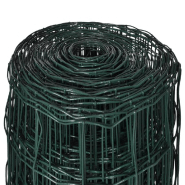 Vidaxl clôture euro acier 10 x 1,5 m vert 140587_2