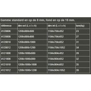 4120808 - Caisses en bois pliantes Drouin - Dimensions extérieures : 1200x800x800 mm - Palettisation 4 entrées_2