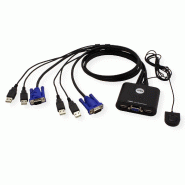 Aten cs22u switch kvm vga, usb, 2 ports_2