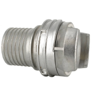 Demi-raccord symétrique avec verrou - DN 80 mm - Embout annelé Ø 76 mm - Inox_2