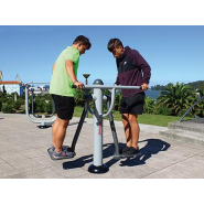 Urban Gym Balançoire Fitness - Acier peint - Renforce la musculature - Norme EN 16630 - Dimensions 1,22 x 0,85 x 1,31 m_2