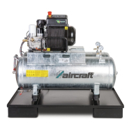 Compresseur à vis stationnaire Aircraft ACS DUO 3,5-10 2 x 100 K - 2066421 - 2 cuves de 100 L - Fabrication européenne_2