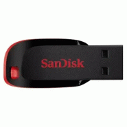 SanDisk Cruzer Blade lecteur USB flash 64 Go USB Type-A 2.0 Noir, Rouge_2
