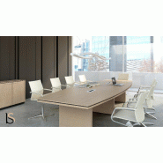 Table de réunion tonneau Status - MDD - Oui, Wenge_2