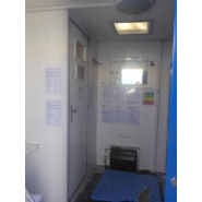 Container de décontamination sur berce - 6 mètres - type bungalow_2