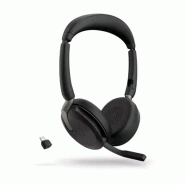 Jabra Evolve2 65 Flex Casque Avec fil &sans fil Arceau Bureau/Centre d'appels Bluetooth Noir_2