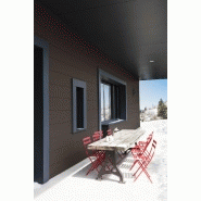 Peinture bois extérieur Climats Extrêmes® V33 - brun normand satiné 0.5 L - protection microporeuse et application facile_2