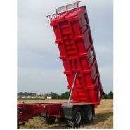 Remorque Delaplace avec compresseur 1000 tours et cardan protégé