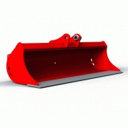 Godet de curage fixe 1000 mm - MBI AR15 Fast Lock - Minipelle 0,6-1,2T - Réf. U4512GCF1000EXAR15_2