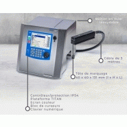 Machine à jet d'encre REA JET SC 2.0 - technologie jet dévié - impression petits caractères_2