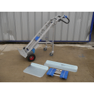 Diable de manutention motorisé - propulsion électrique - gros colis - aluminium_2