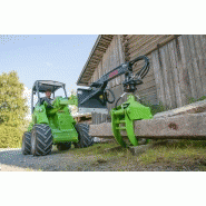 Grappin forestier à bois avec rotator - Réf. A37457 - Avant Tecno_2