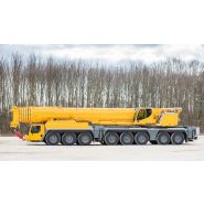 Flèche télescopique de 85 mètres de la grue automotrice Liebherr LTM 1450-8.1