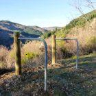 Support Vélo Solo en Pin traité autoclave classe 4 avec arceau acier galvanisé - 2 places_2