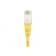 Cordon RJ45 CAT 6 F/UTP jaune - 1 m - Blindé cuivre - Débit jusqu'à 1 Gbps_2