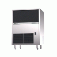 Machine à glaçons pleins 77kg/24h réserve 40kg condenseur air pompe de vidange Brema_2