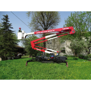 Nacelle araignée sur chenille - Spider 22.10.46 kV - Hauteur de travail 21,80m - Adaptée aux lignes électriques sous tension_2