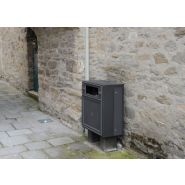 Poubelle publique Scilla - Neri - 2272 000 - 31L - acier zingué et aluminium_2